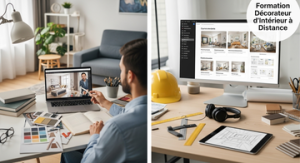 une formation décorateur d’intérieur à distance