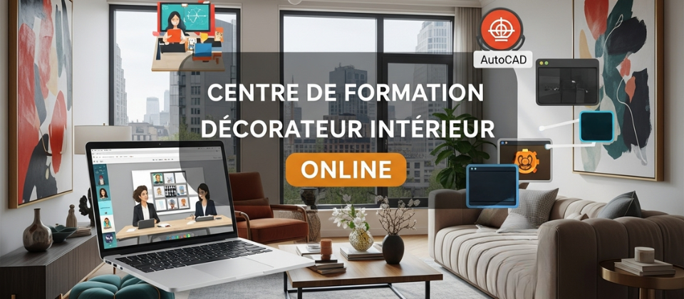Formation Décorateur d’Intérieur en Ligne