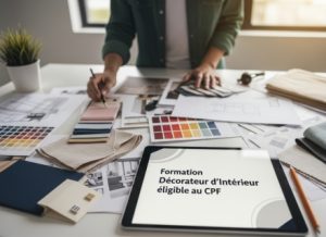 une formation décorateur d’intérieur avec le CPF