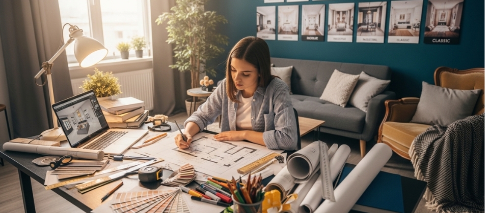 Caractéristiques de la formation en décoration d’intérieur