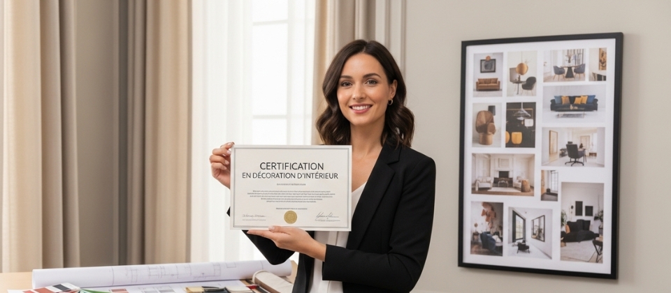 Formation Décorateur d’Intérieur avec Certification