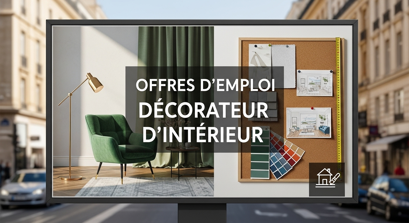 Offres d’Emploi Décorateur d’Intérieur